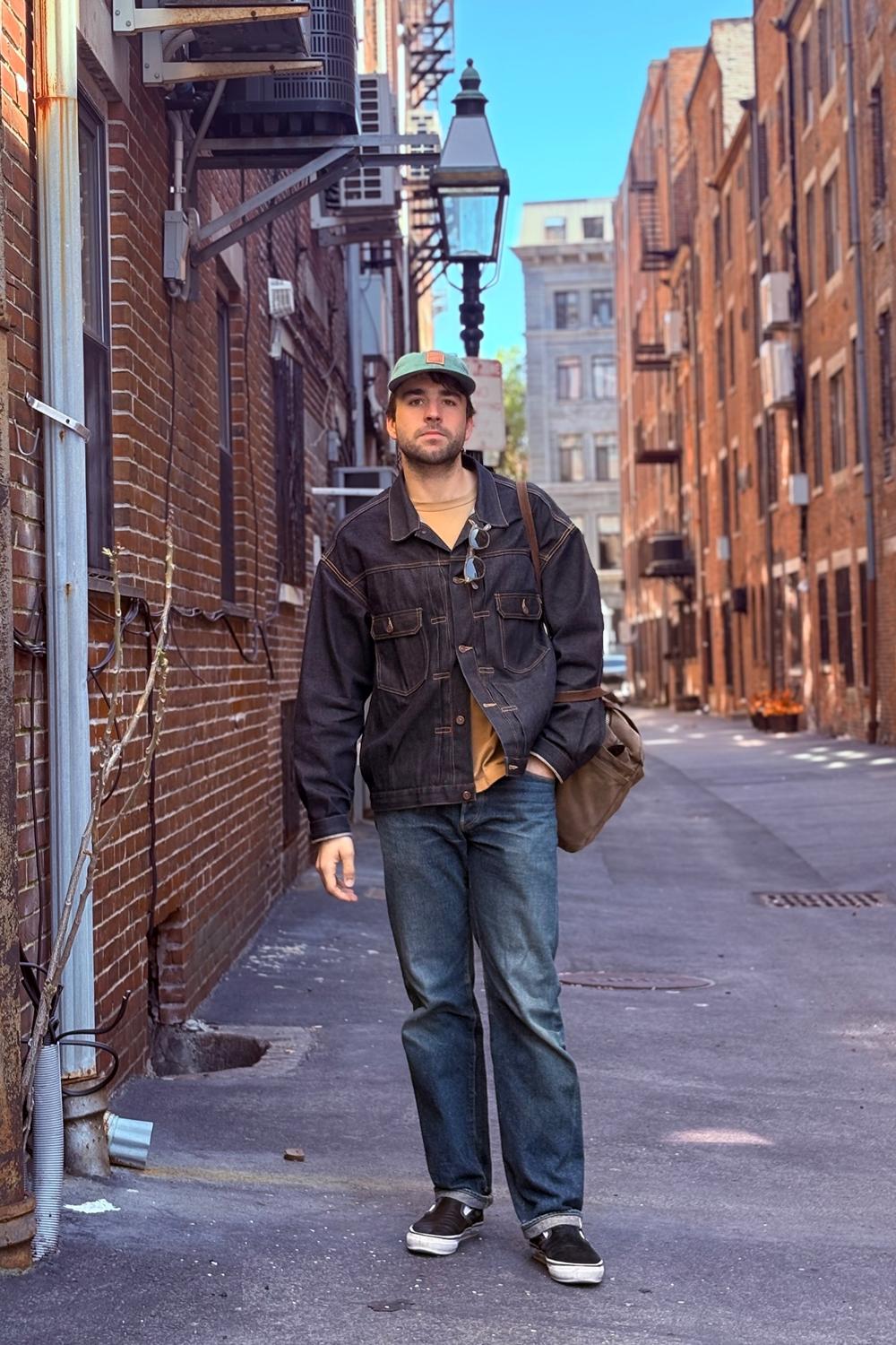 Post featuring Whitesville Heavyweight Pocket T-Shirt Beige