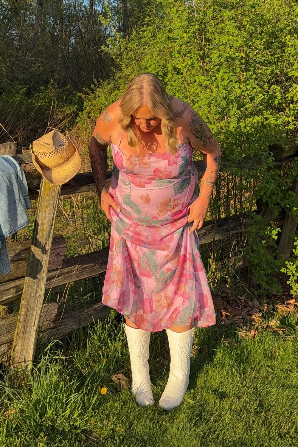 Post featuring Peggy Maxi Dress - Pink Floral