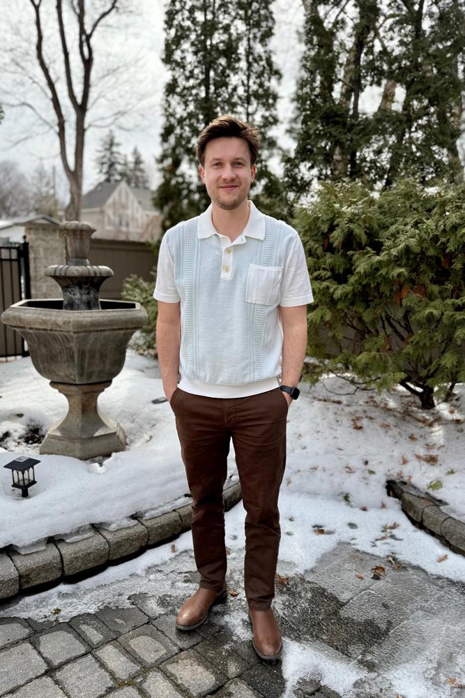 chris's fit featuring Wax London, Matinique, Nudie Jeans, Allen Edmonds