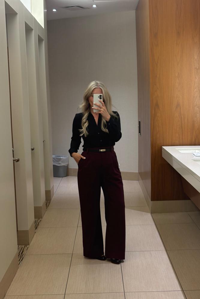 BusinessCasualOOTD's fit featuring Amazon Basics, Ann Taylor