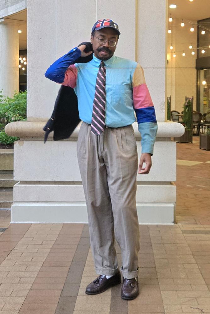 zeometer's fit featuring Comme des Garcons, Brooks Brothers, No Brand, Polo by Ralph Lauren, Sebago