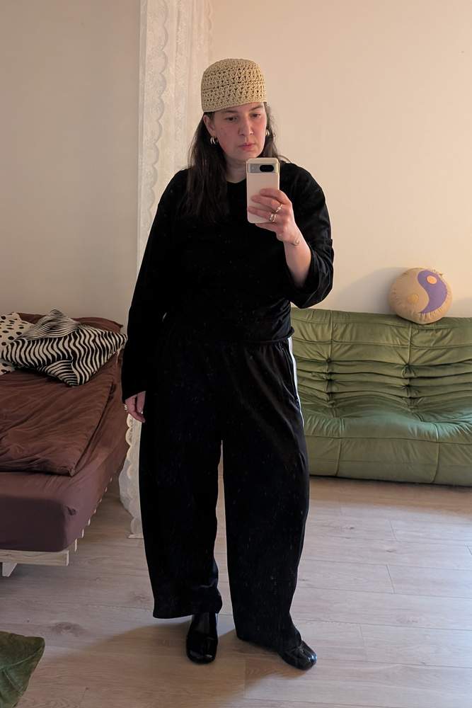 Ciaocaro's fit featuring Arket, Mary Lo, Weekday, Needles Japan