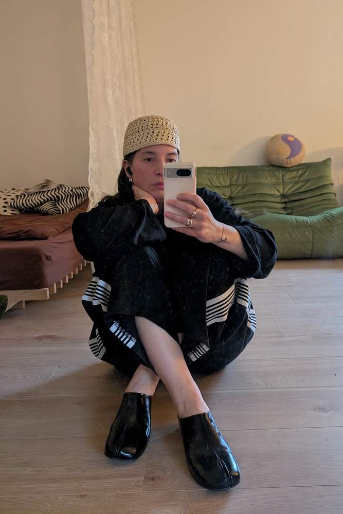 Ciaocaro's fit featuring Arket, Mary Lo, Weekday, Needles Japan