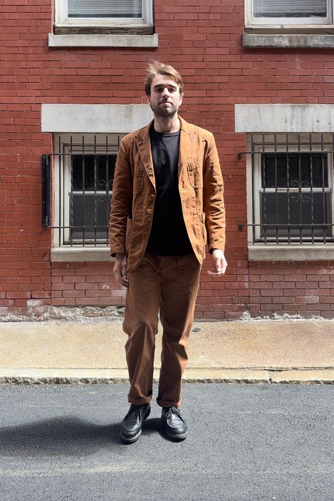 JeanKrupa's fit featuring Whitesville, Engineered Garments, Paraboot