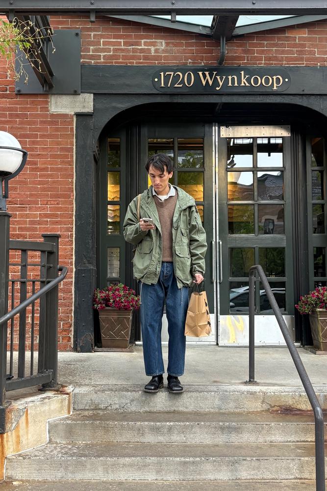 camlouie's fit featuring Lemaire, Engineered Garments, Herill, Our Legacy