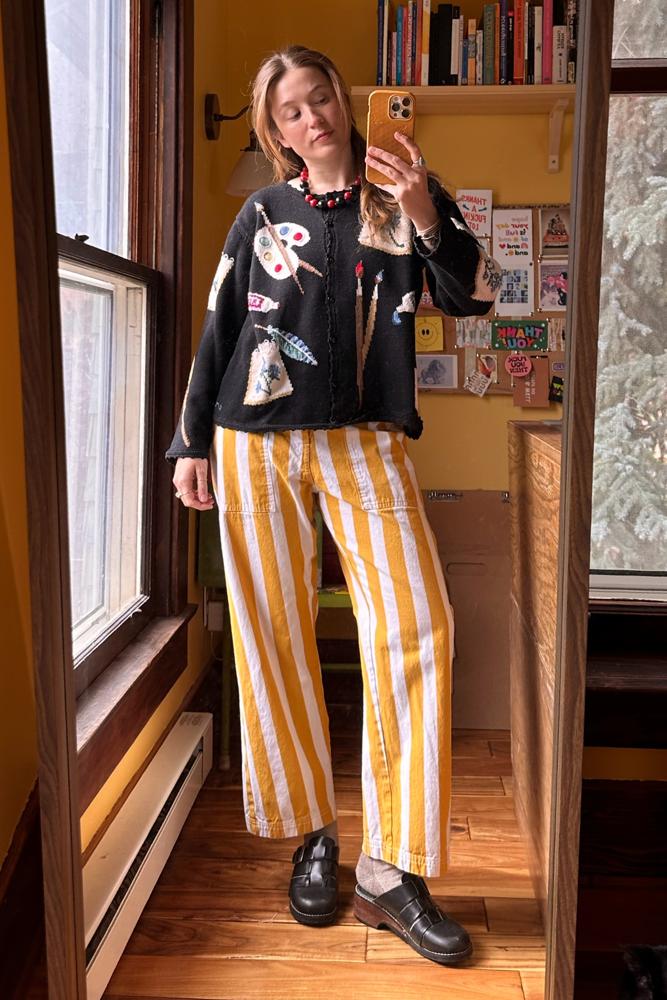 thriftbee's fit featuring , , 