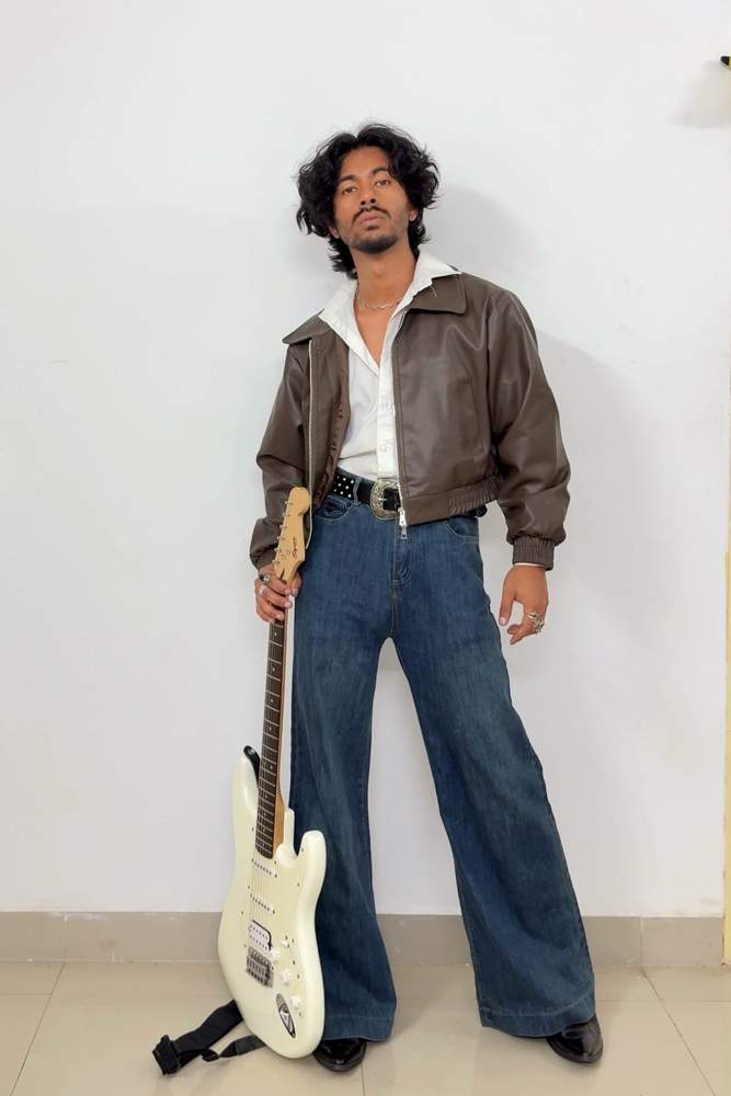 Barneyarc's fit featuring Maje, Levi's, ASOS, H&M, Tommy Hilfiger
