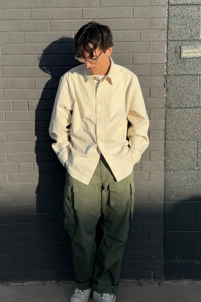 camlouie's fit featuring James Coward, Shady Character Eyewear, Visvim, Engineered Garments