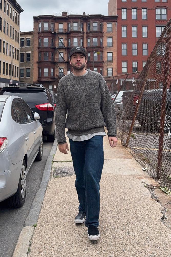 JeanKrupa's fit featuring Loop & Weft, Oni, New Era, Engineered Garments