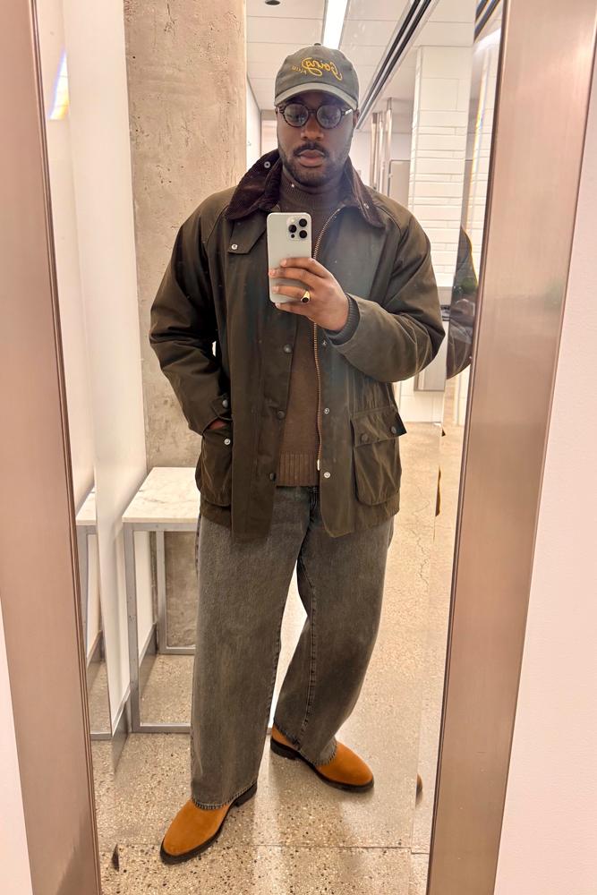 MaziToby's fit featuring Paraboot, Barbour