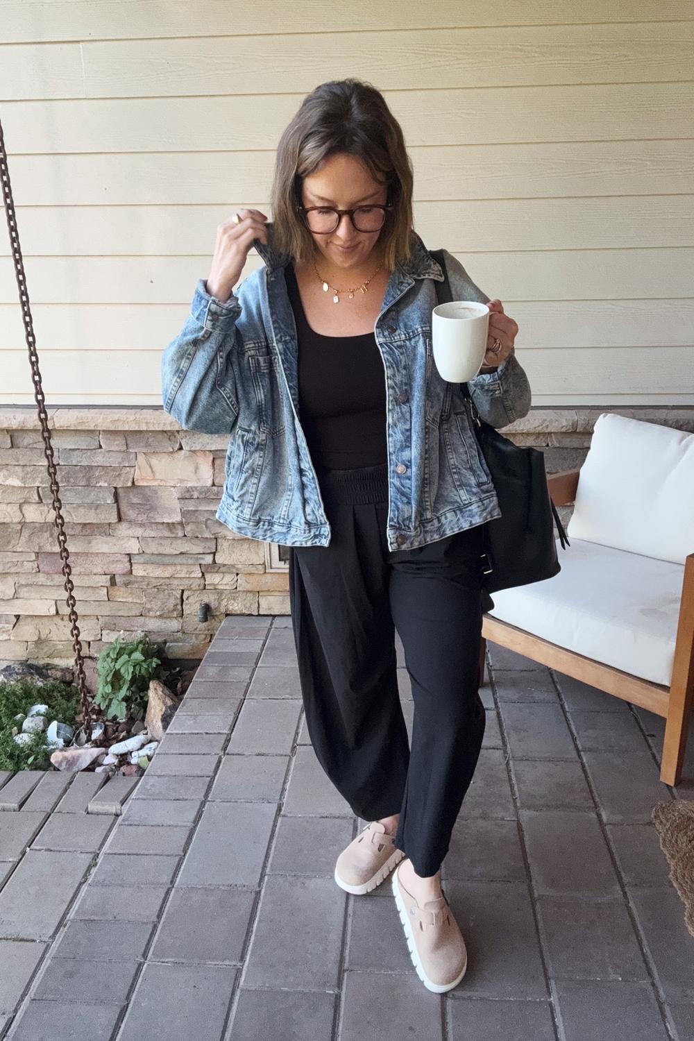 Post featuring Boston Chunky Suede Leather Warm Sand Platform Clogs
