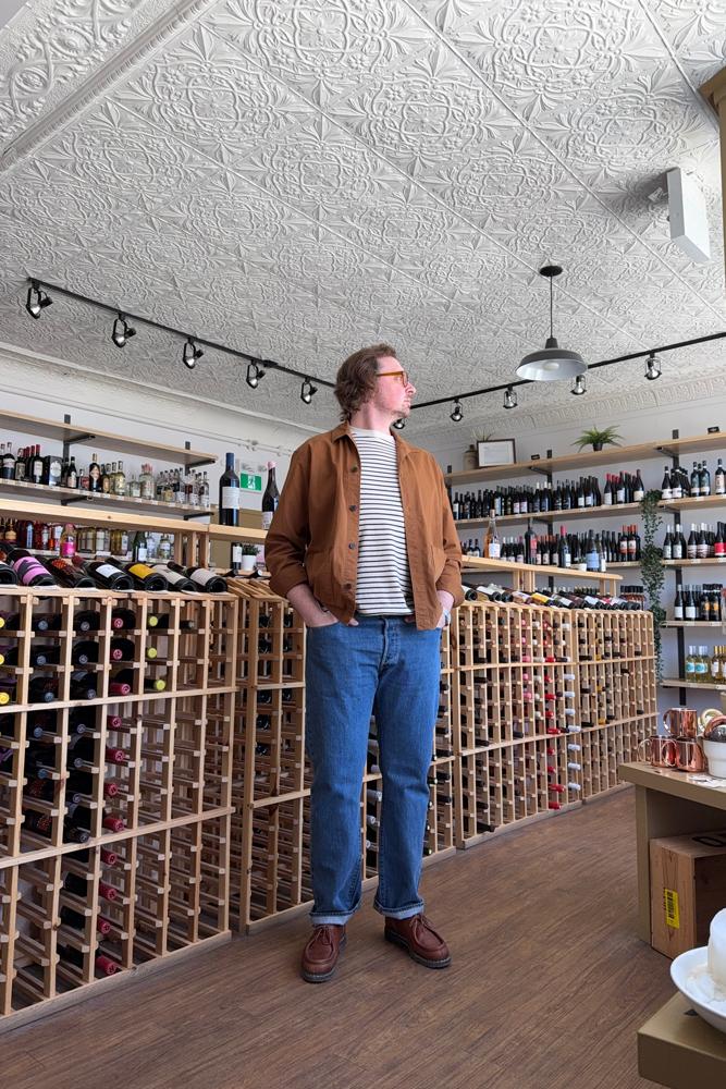 palatesomm's fit featuring Naked & Famous Denim, Levi's, Paraboot