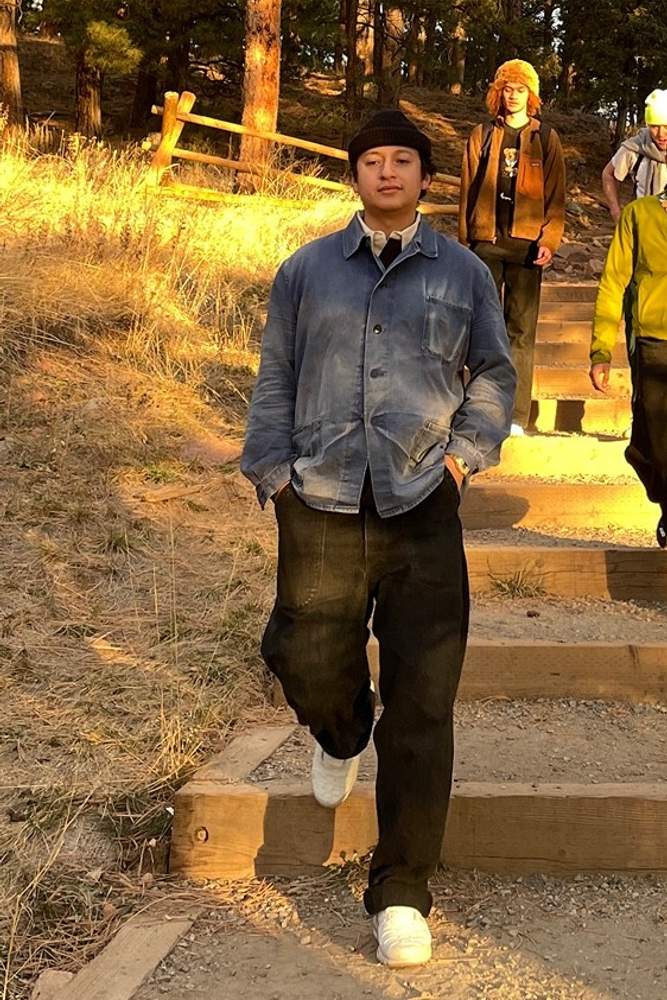 Jawnyrodriguez's fit featuring No Brand, ROTOTO, Nike, orSlow, Story Mfg.