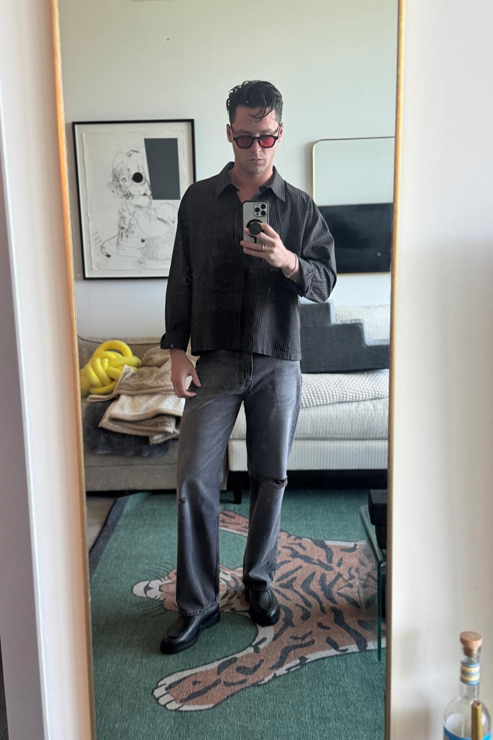 Post featuring Priority Shirt - Dark Linen Check