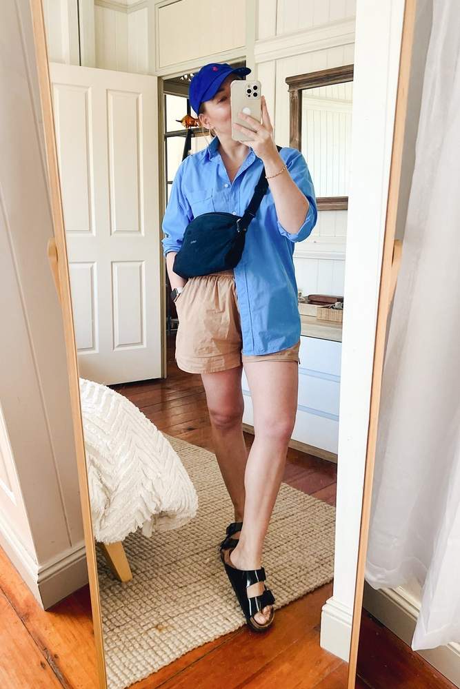 AniaBania's fit featuring Birkenstock, Bellroy, Tommy Hilfiger, LMND, Polo by Ralph Lauren