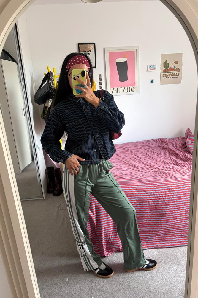 Chrisptine's fit featuring Primark, Adidas, Coach