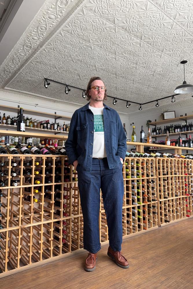 palatesomm's fit featuring Simons, Shockoe Atelier, Paraboot, Naked & Famous Denim
