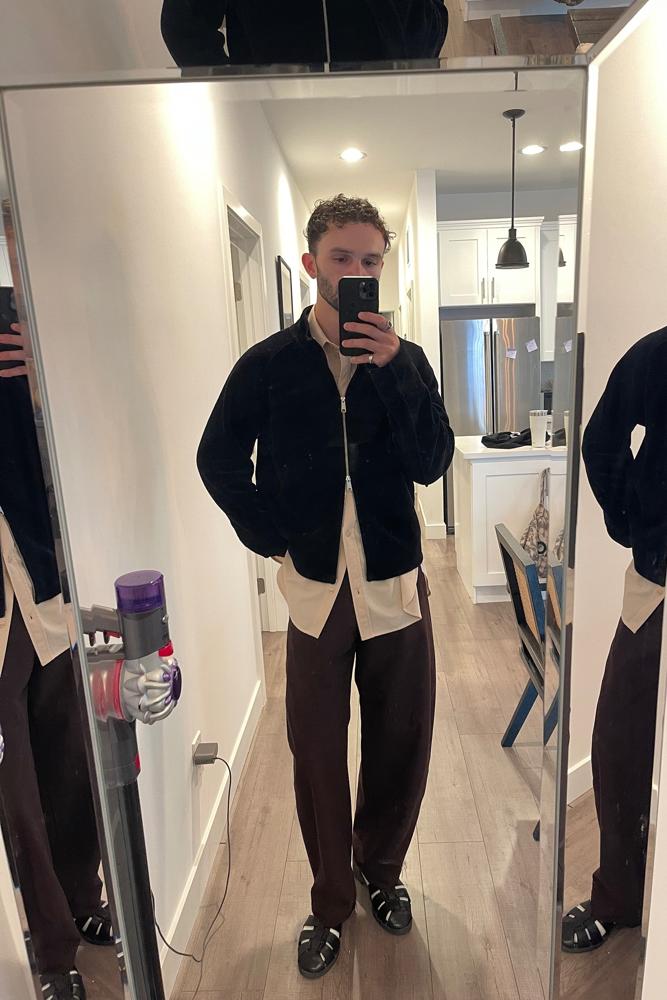 sam7's fit featuring mfpen, Uniqlo, Aime Leon Dore