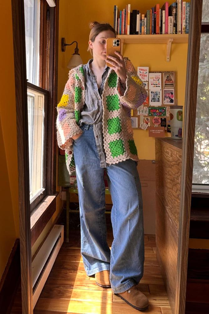 thriftbee's fit featuring No Brand, Xhilaration, Birkenstock, J. Crew