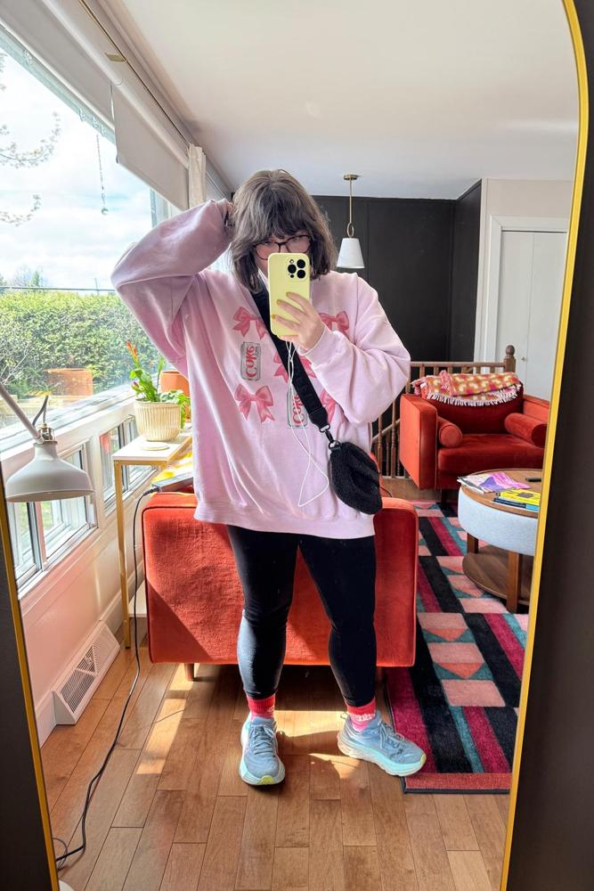 stephcoelho's fit featuring Hoka, Aerie, GAP Factory