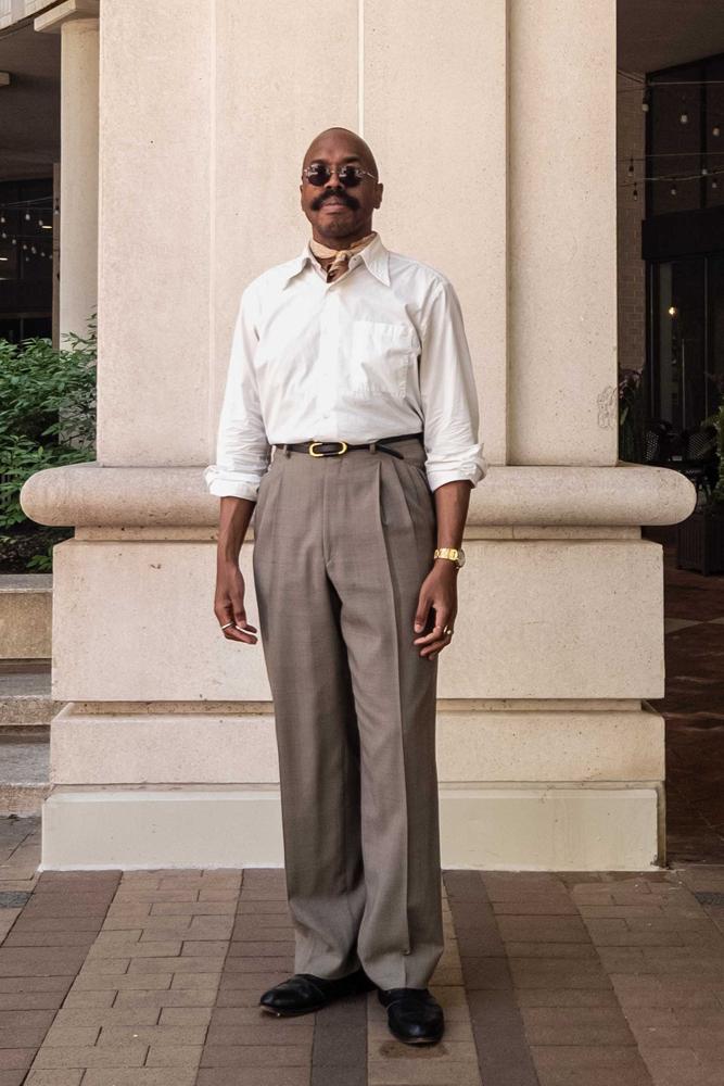 zeometer's fit featuring Husbands Paris, Yves Saint Laurent, Alden, Anthropologie, Citizen