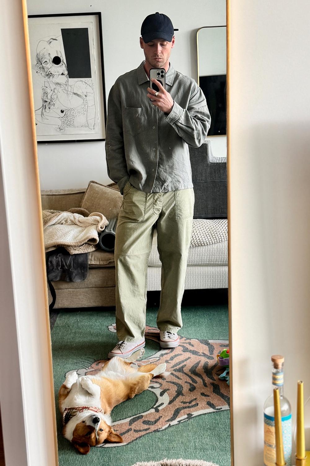 Post featuring WORKSHOP SHIRT - FLINT STONEWASHED BELGIAN LINEN