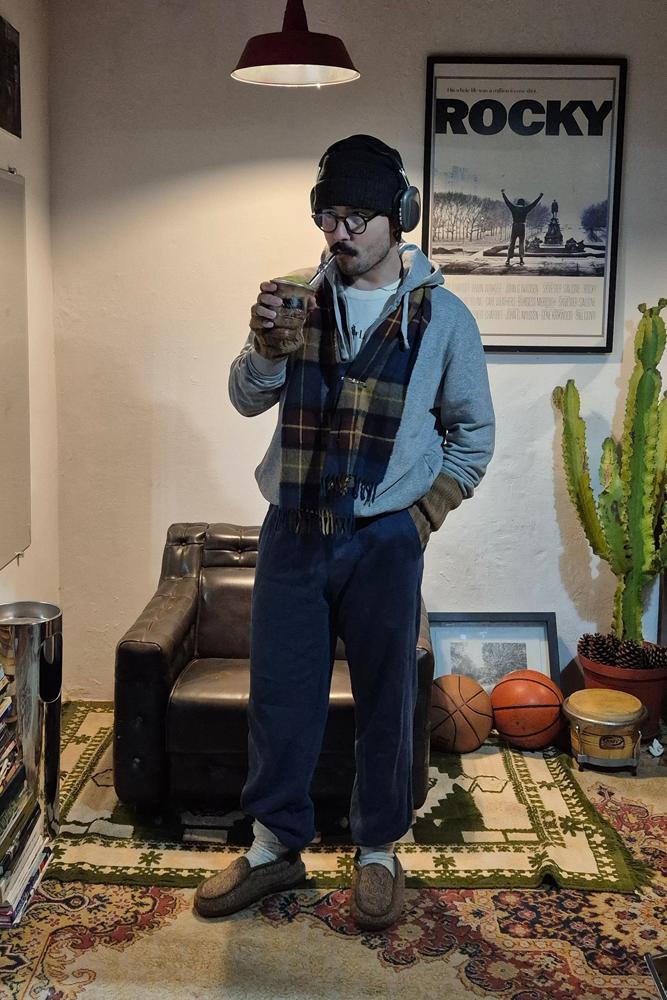 Lukepeder's fit featuring Noah NYC, MOSCOT, Province of Canada, Ralph Lauren