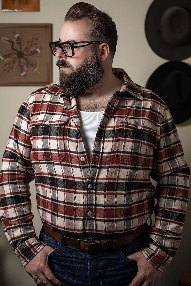 BigDudeInDenim's fit featuring Ace Rivington, Jacques Marie Mage, Railcar