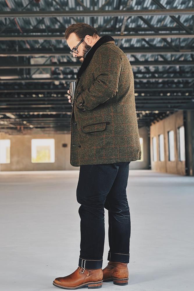 BigDudeInDenim's fit featuring Fitted Underground, Freenote Cloth, Wesco Boots
