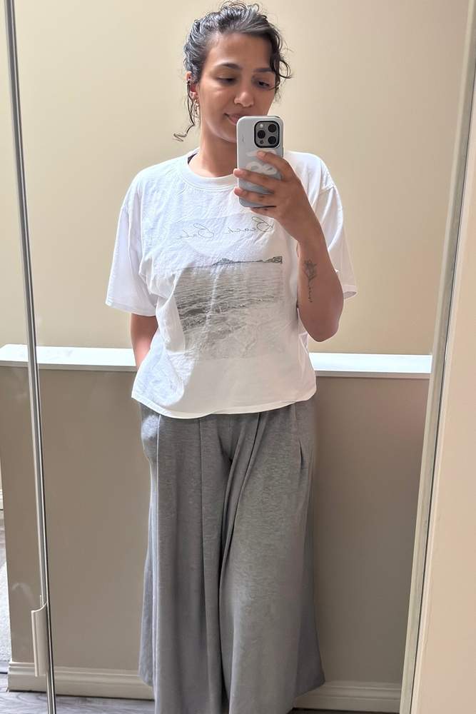 evelinacdj's fit featuring Uniqlo, Brunette The Label