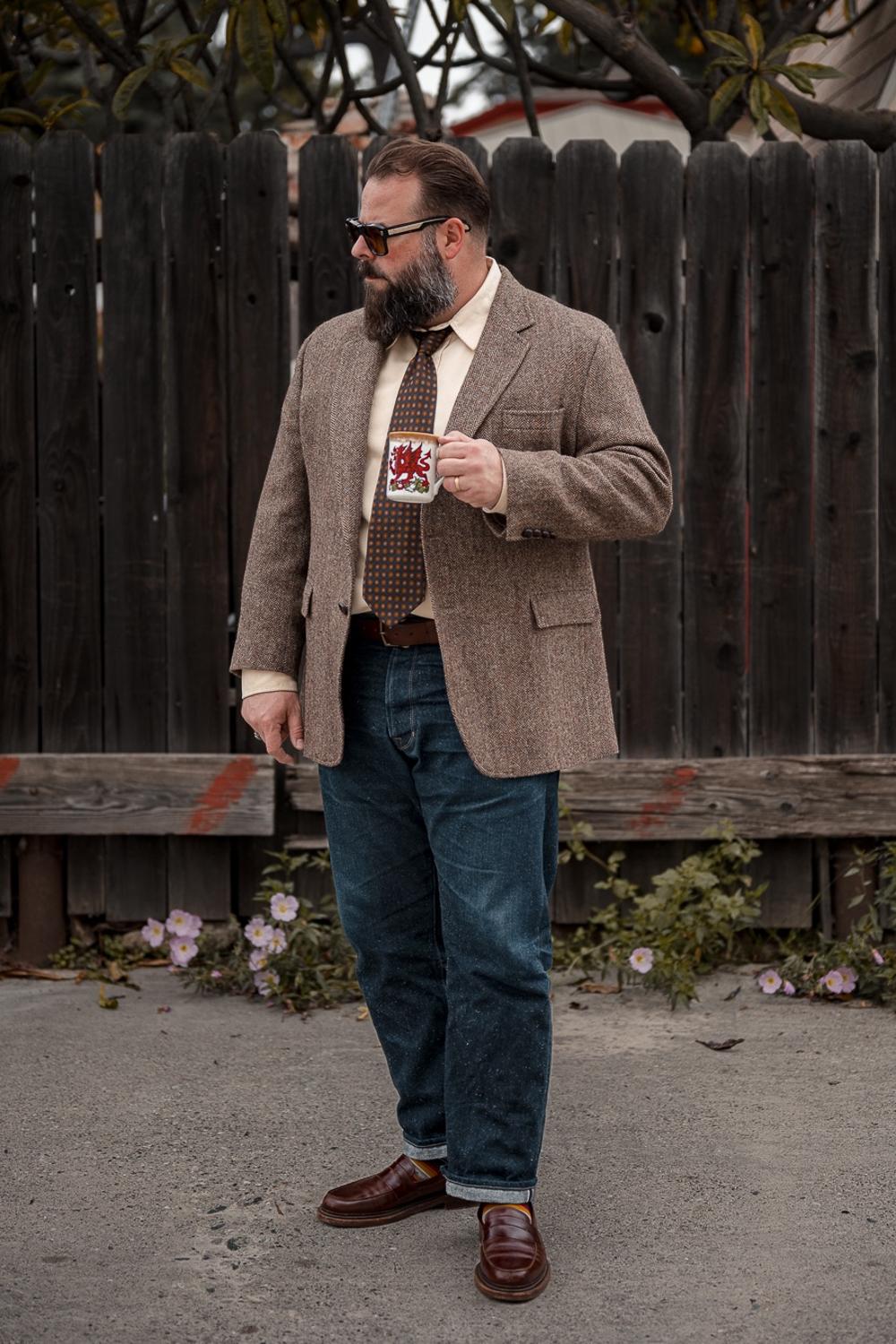 Post featuring Rebels X125 Modern Straight Leg 15 Oz Super Nep Classic Indigo Selvedge