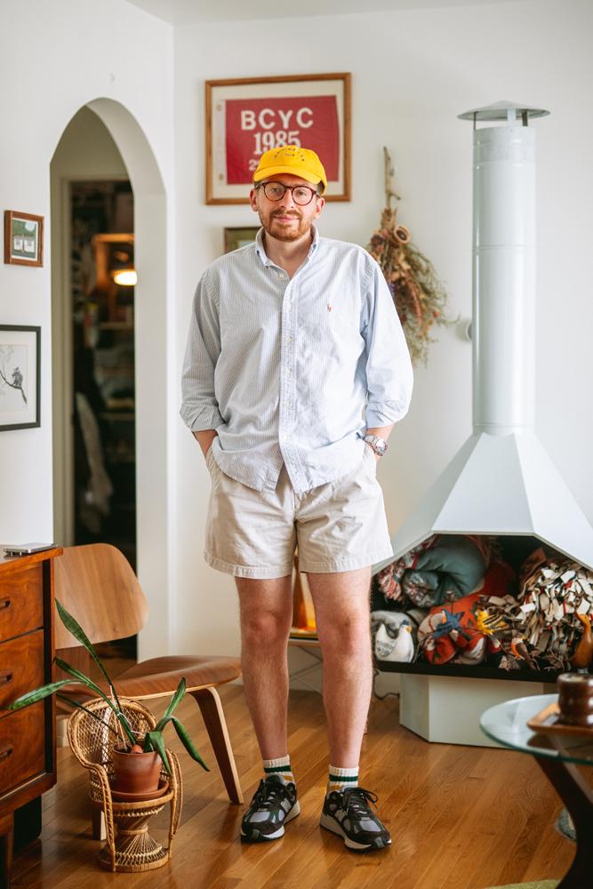 BradyKenniston's fit featuring Drake's London, Polo by Ralph Lauren, New Balance, American Trench