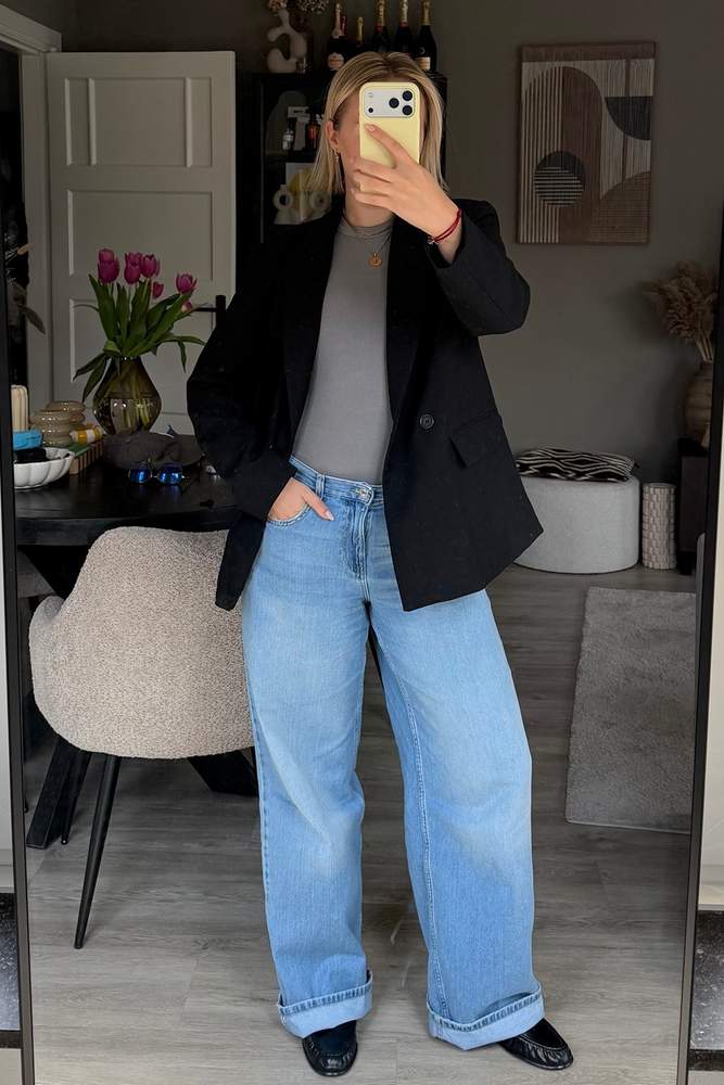 Lexibrouwerrr's fit featuring Levi's, Yves Saint Laurent, SKIMS