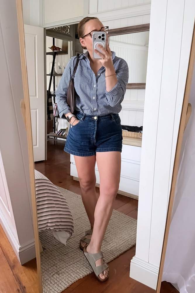 AniaBania's fit featuring Tommy Hilfiger, Birkenstock, The Horse, Rollas