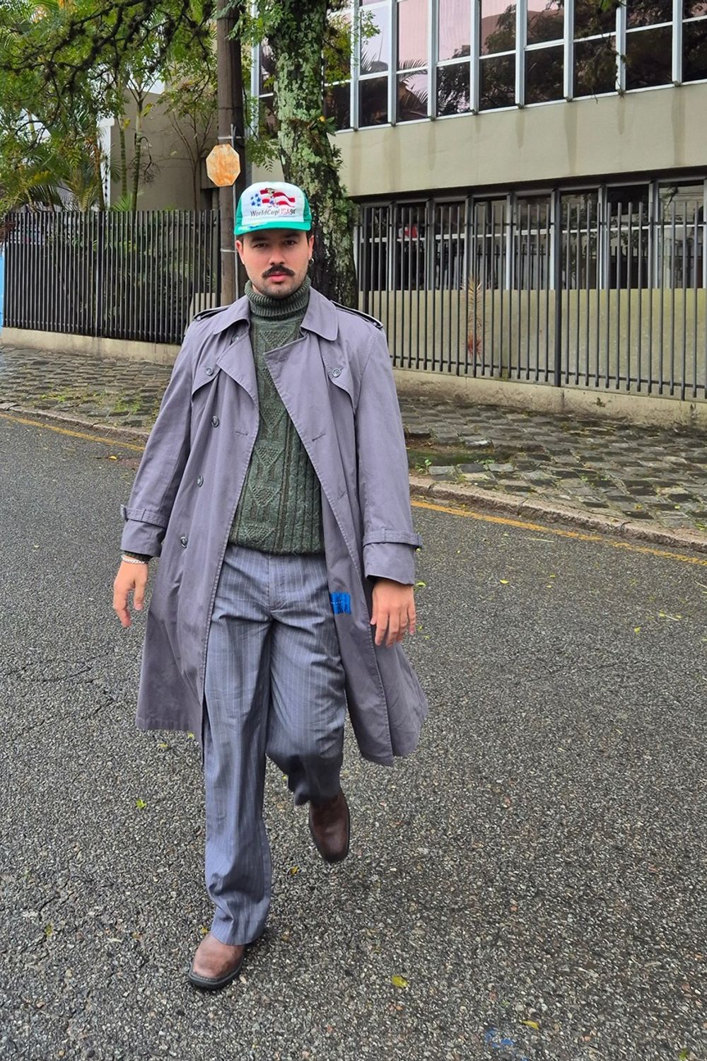 Post featuring Bernhard Roll Neck Sweater - Pistachio