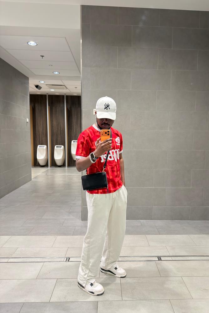 BryanBravick's fit featuring No Brand, Pull&Bear, MLB, Nike, Zara, Apple