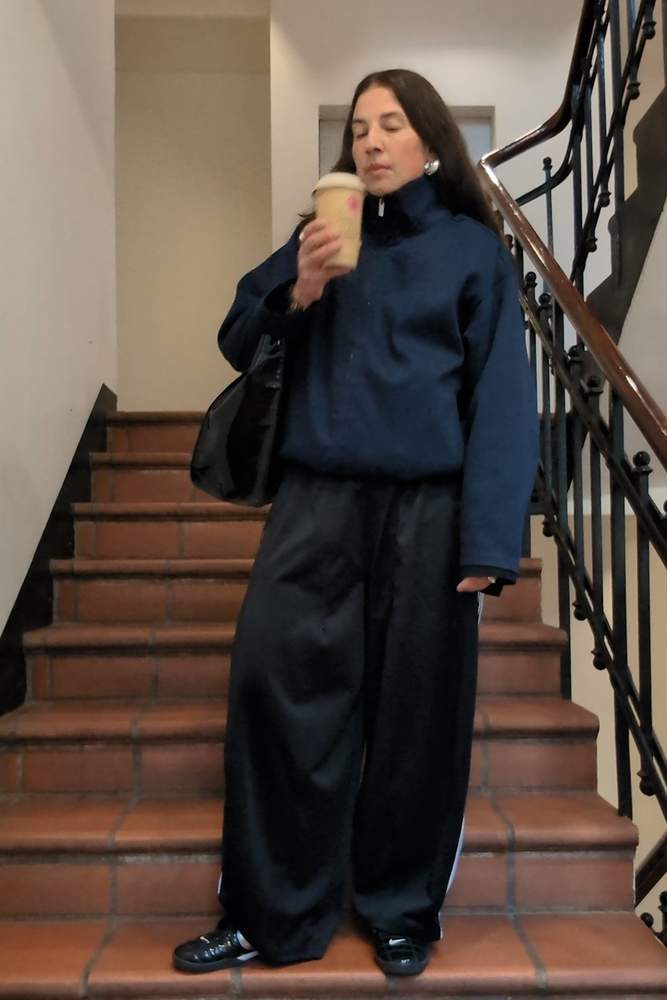 Ciaocaro's fit featuring H&M, Needles Japan, Nike, No Brand, Weekday