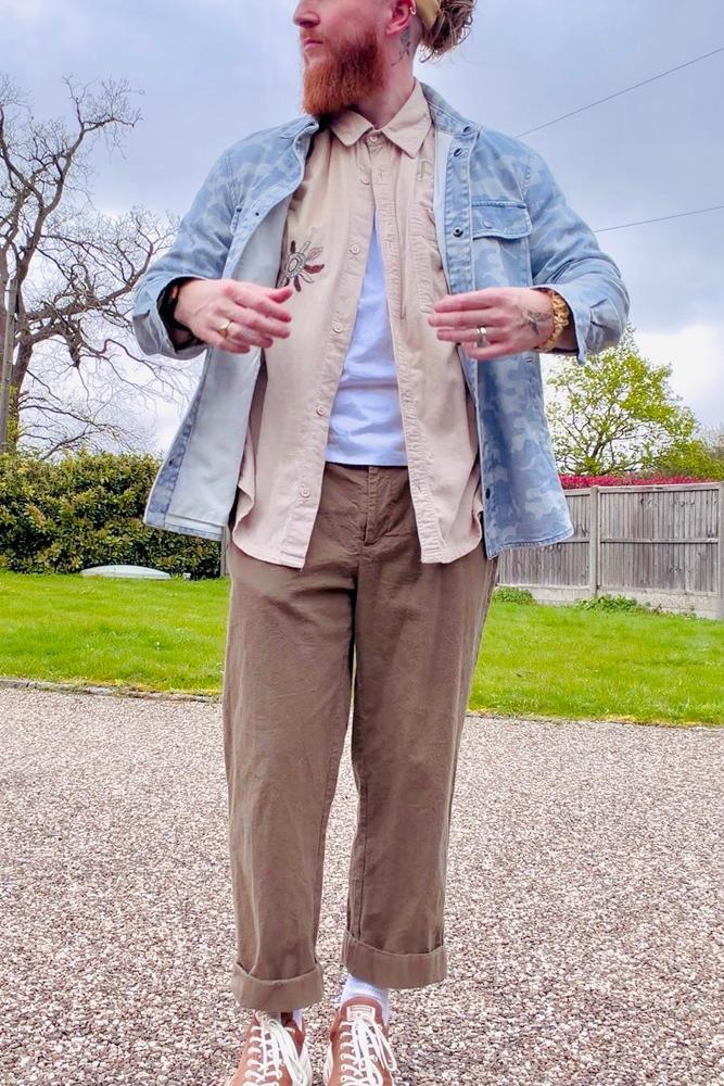 FlynnFits's fit featuring No Brand, Armani Exchange, Threadbare, ASOS, Converse, Bershka