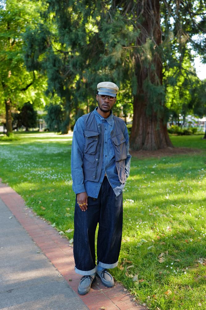 Jcurry's fit featuring Orox, Rigards Eyewear, Full Count, Ten c, ASEEDONCLOUD, Paraboot