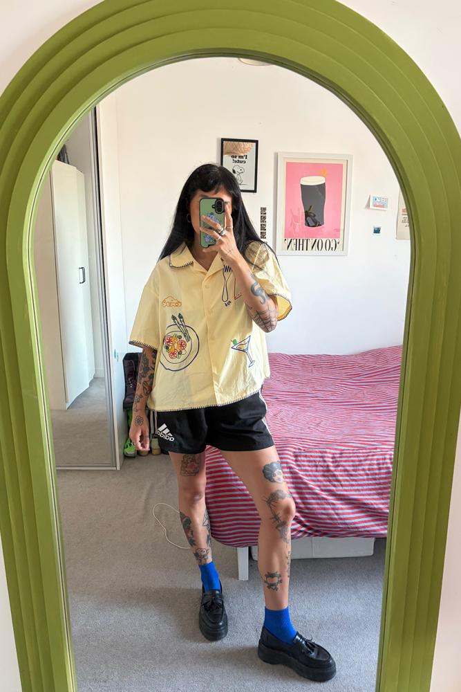 Chrisptine's fit featuring Cider, Adidas, Dr. Martens