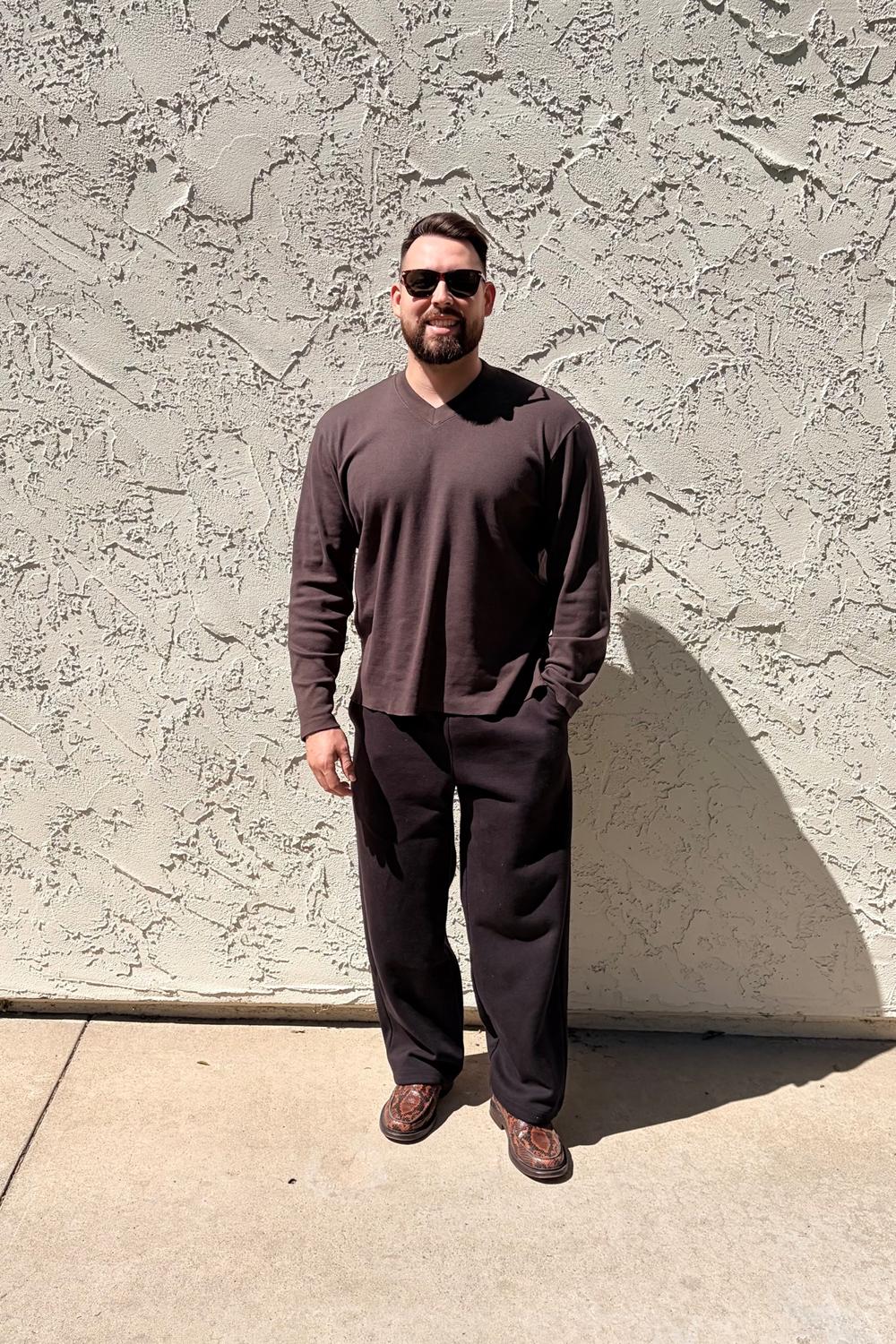 Post featuring HIGH V-NECK T-SHIRT - TIMBER