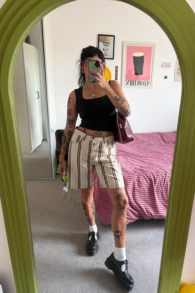 Chrisptine's fit featuring Dr. Martens, Topshop