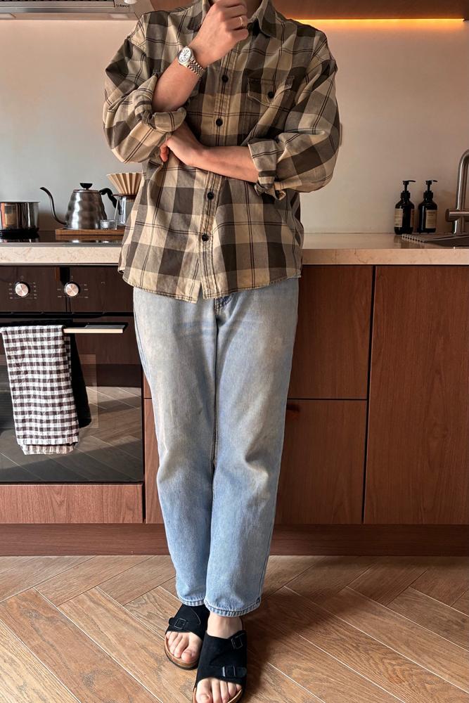 DADSCLOSET's fit featuring Visvim, Levi's, Birkenstock, Rolex