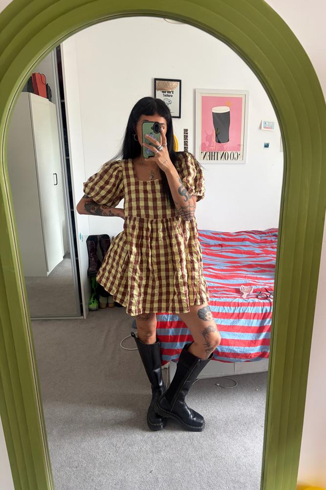 Chrisptine's fit featuring ASOS, Dr. Martens