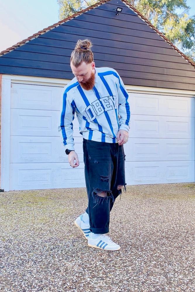 FlynnFits's fit featuring Obey, ASOS, Adidas