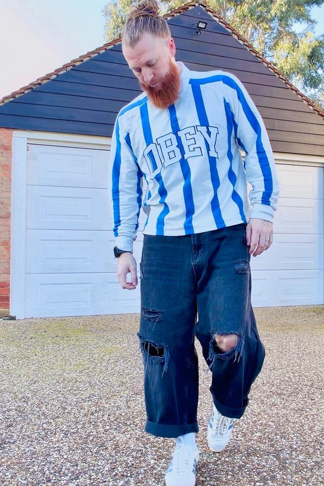 FlynnFits's fit featuring Obey, ASOS, Adidas