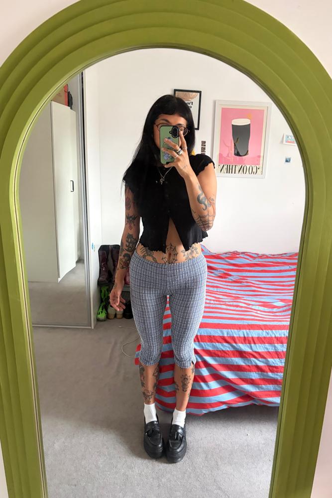 Chrisptine's fit featuring ASOS, Urban Outfitters, Dr. Martens