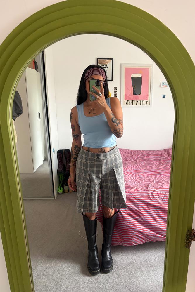 Chrisptine's fit featuring ASOS, Dr. Martens