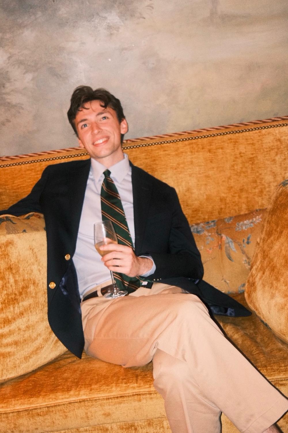 Post featuring Made-in-USA Soft Make Original Navy Blazer