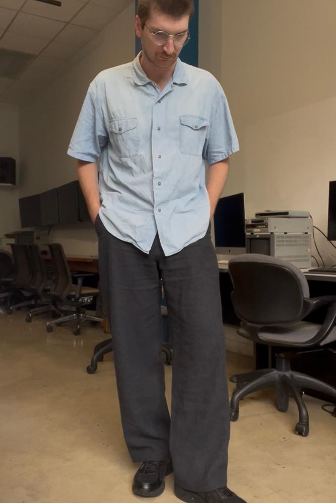 teknicolorgreen's fit featuring orSlow, Royce Hill, Asics